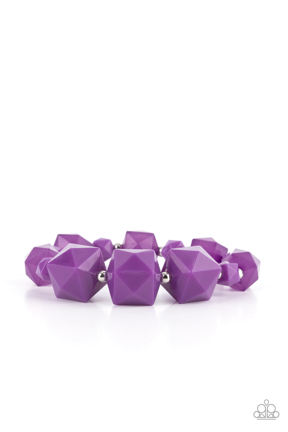 Paparazzi Accessories - Trendsetting Tourist - Purple bracelet