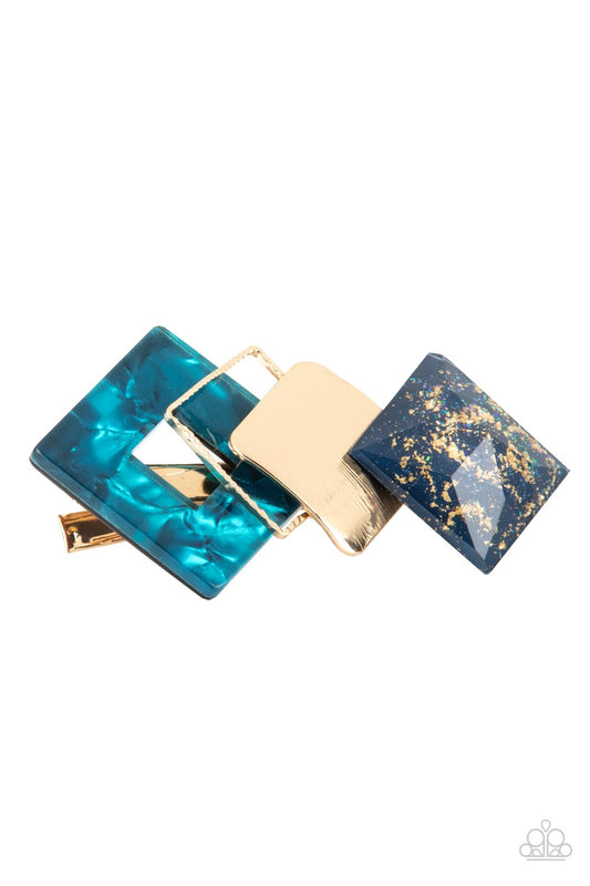 Paparazzi Accessories - Geometrically Gatsby - Blue