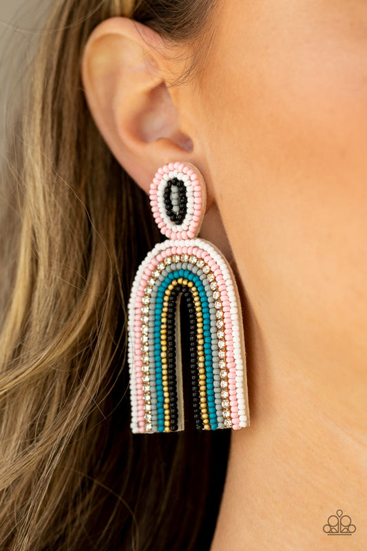 Paparazzi Accessories - Rainbow Remedy - Multi earrings