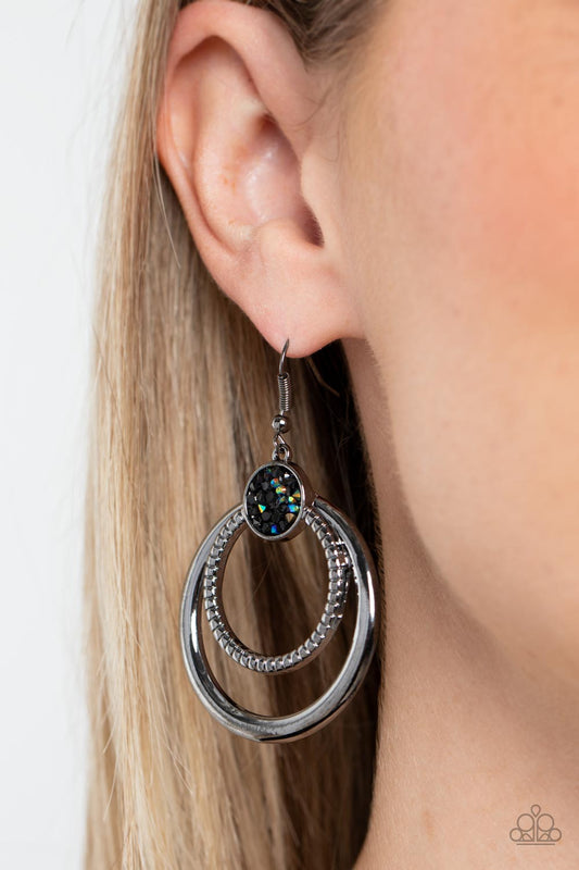 Paparazzi Accessories - Spun Out Opulence - Multi earrings