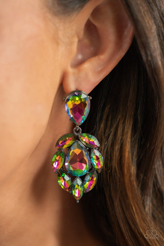 Paparazzi Accessories - Galactic Go-Getter - Multi earrings