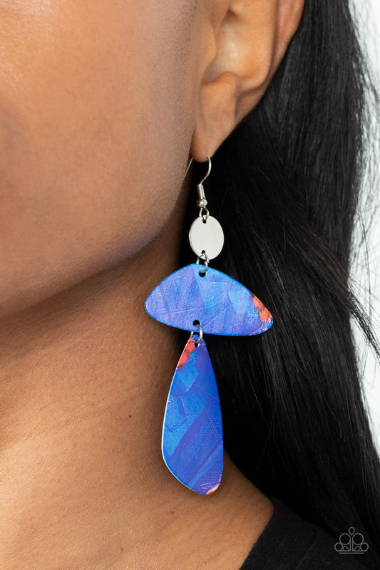 Paparazzi Accessories - SWATCH Me Now - Blue earrings