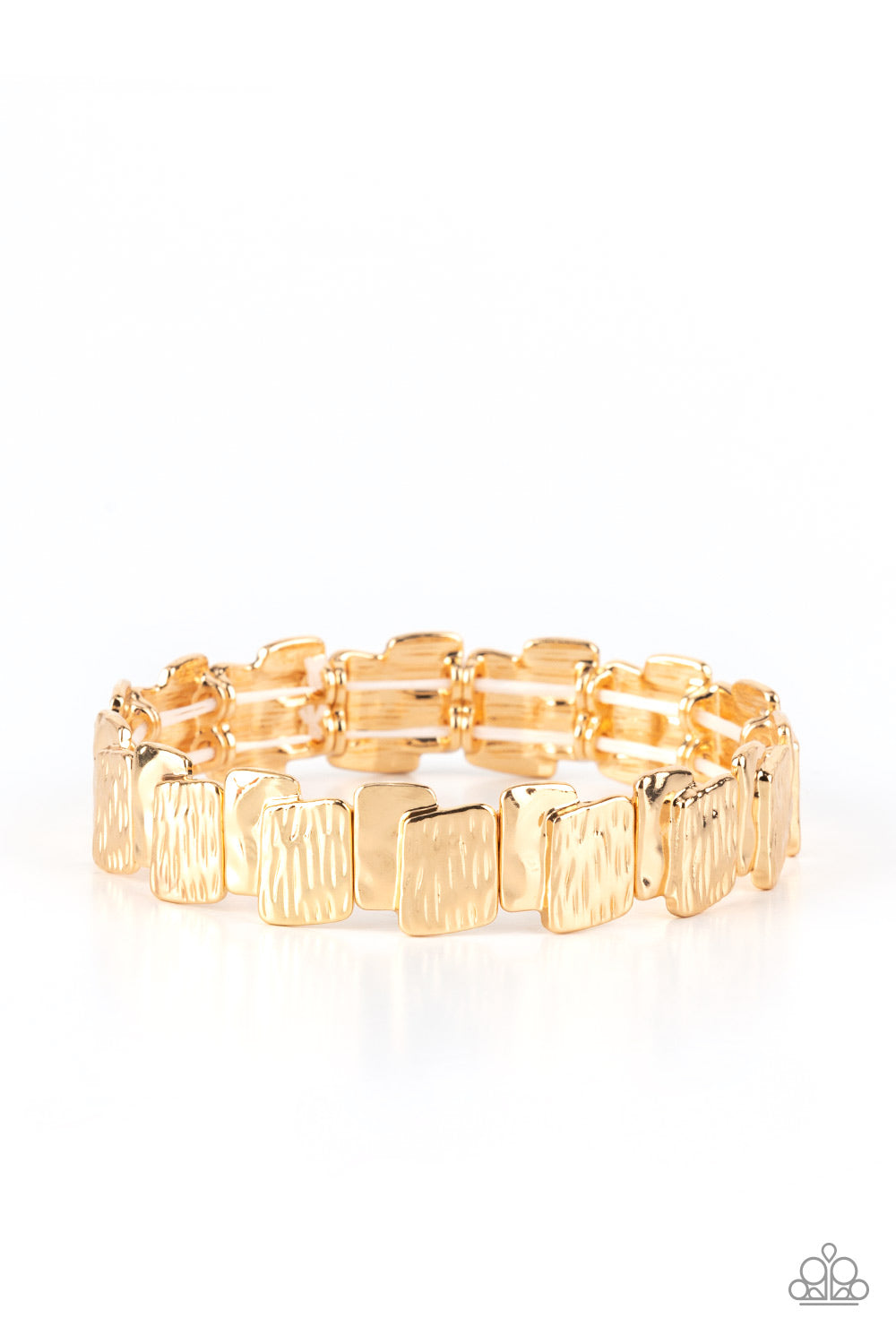 Paparazzi Accessories - Urban Stackyard - Gold bracelet