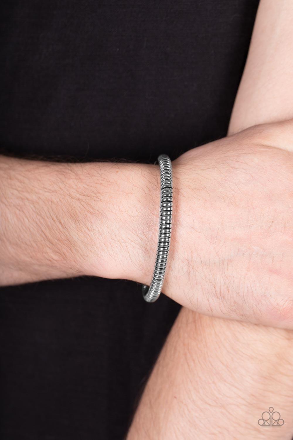 Paparazzi Accessories - Turbocharged - Silver bracelet