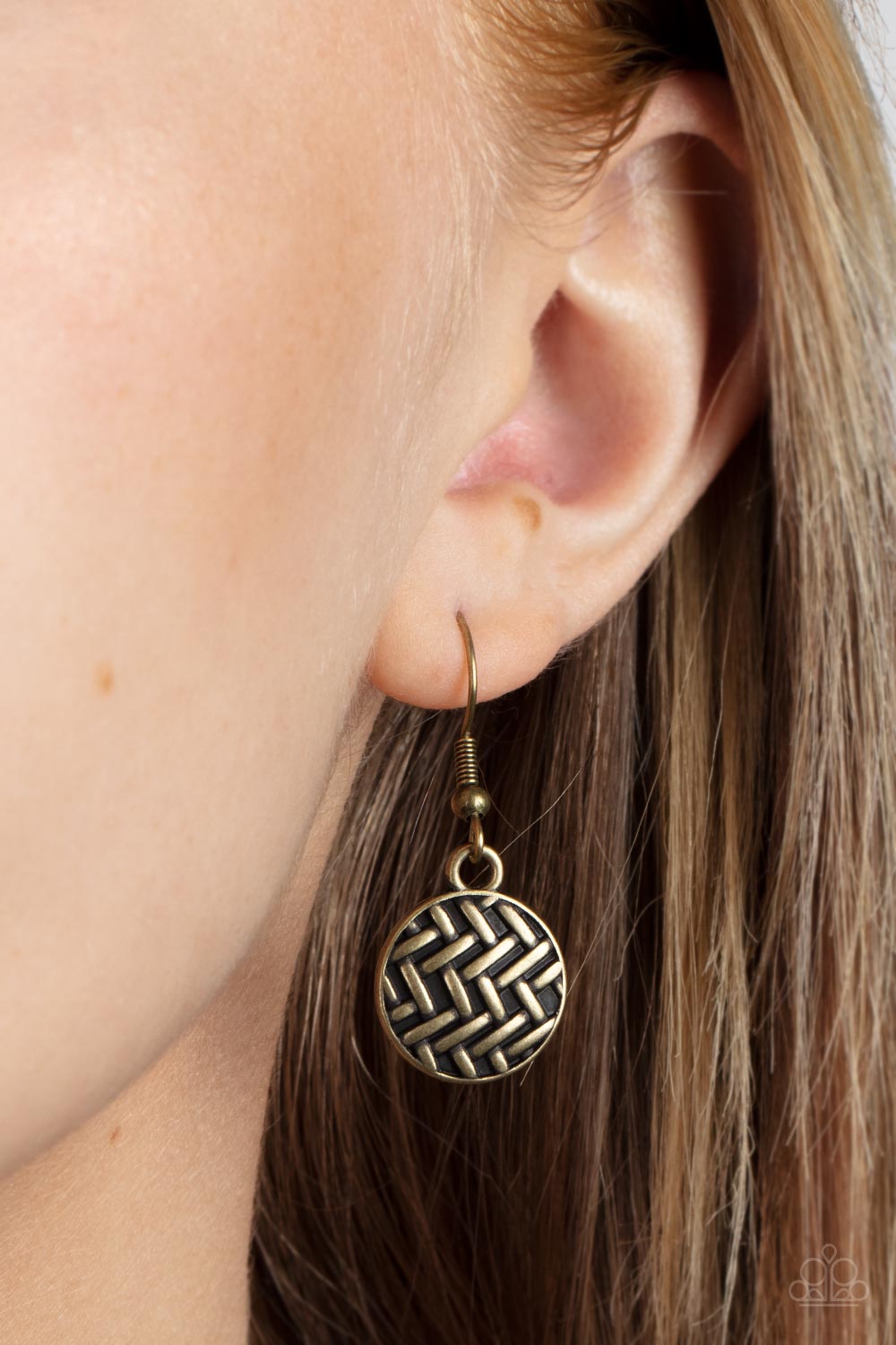 Paparazzi Accessories -Indigenously Urban - Brass necklace