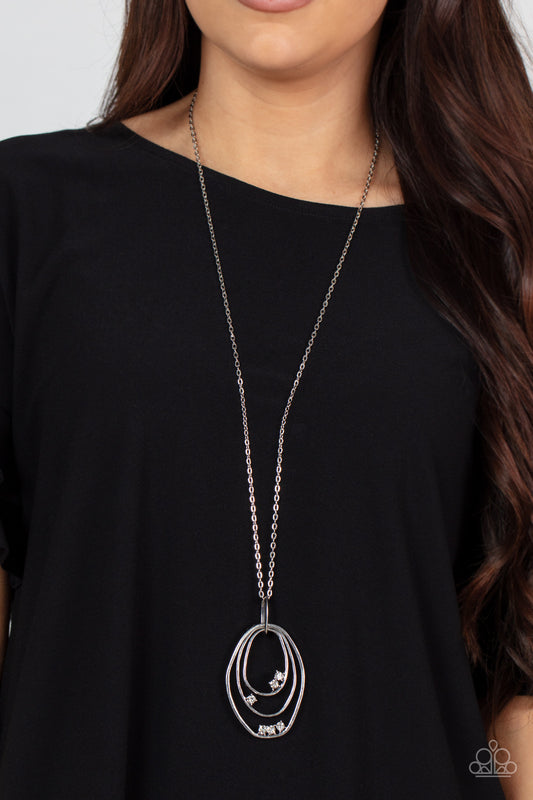 Paparazzi Accessories - Industrial Infusion - White necklace