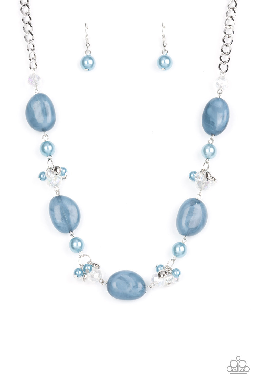 Paparazzi Accessories - The Top TENACIOUS - Blue necklaces