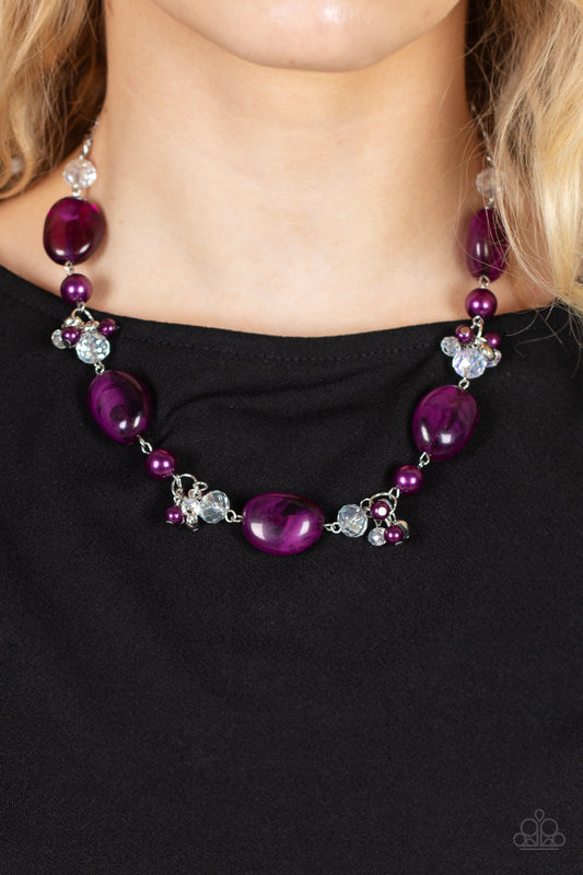 Paparazzi Accessories - The Top TENACIOUS - Purple necklace