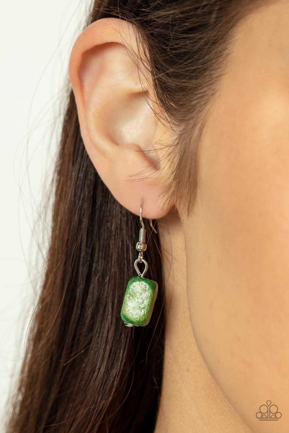Paparazzi Accessories - Bermuda Bellhop - Green necklace