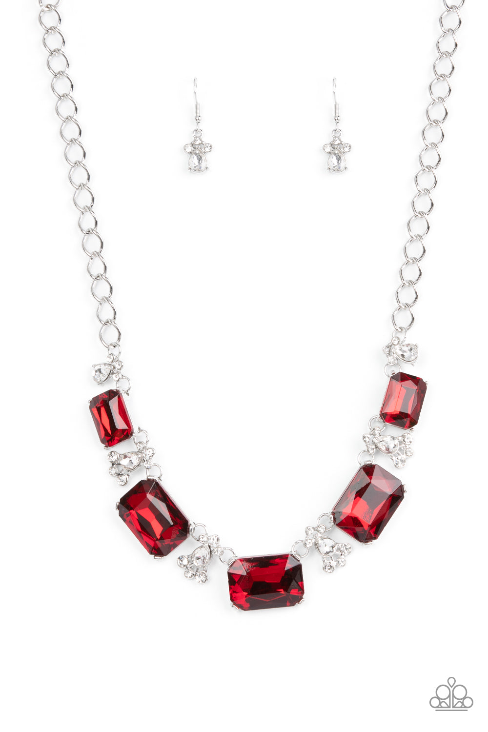 Paparazzi Accessories - Flawlessly Famous - Red necklace