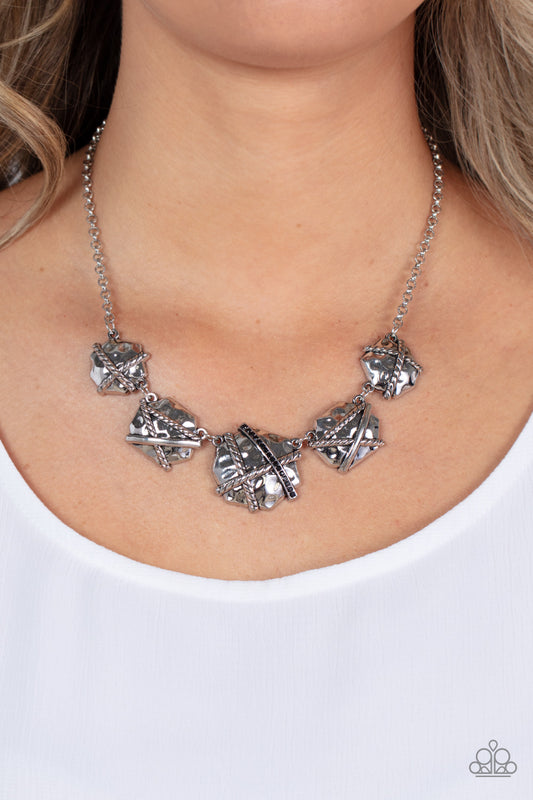 Paparazzi Accessories - Keep Guard - Black necklace