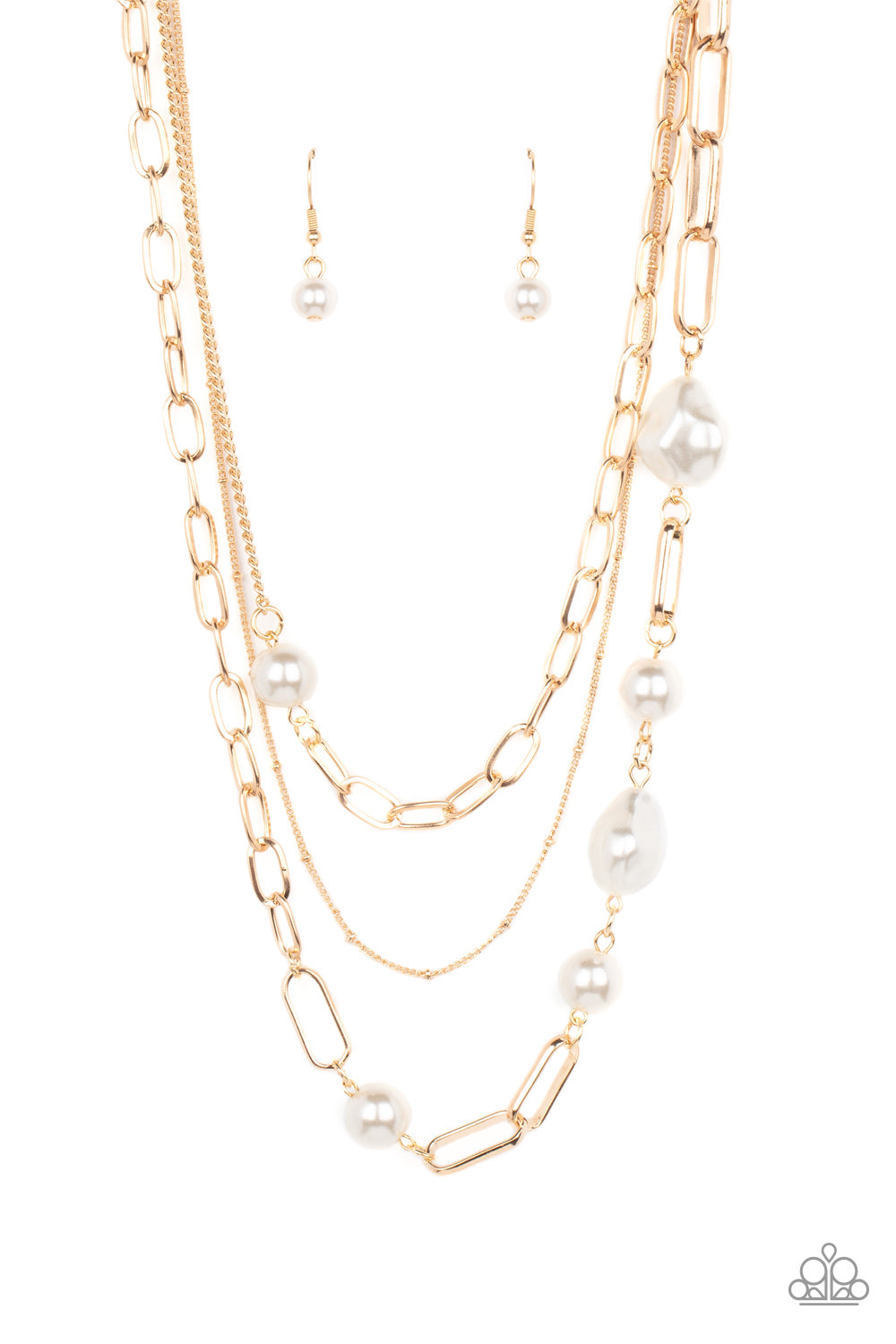 Paparazzi Accessories - Modern Innovation - Gold necklace