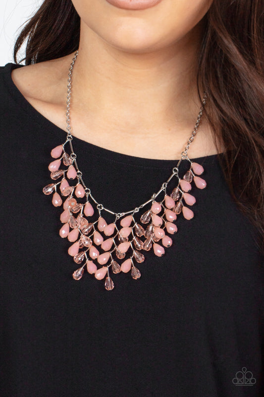 Paparazzi Accessories - Garden Fairytale - Pink necklace