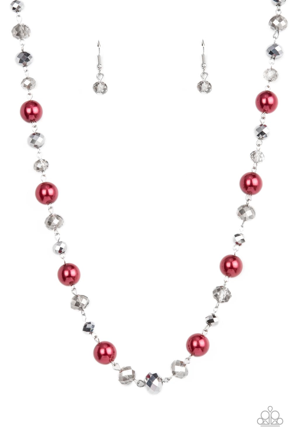 Paparazzi Accessories - Decked Out Dazzle - Red necklace