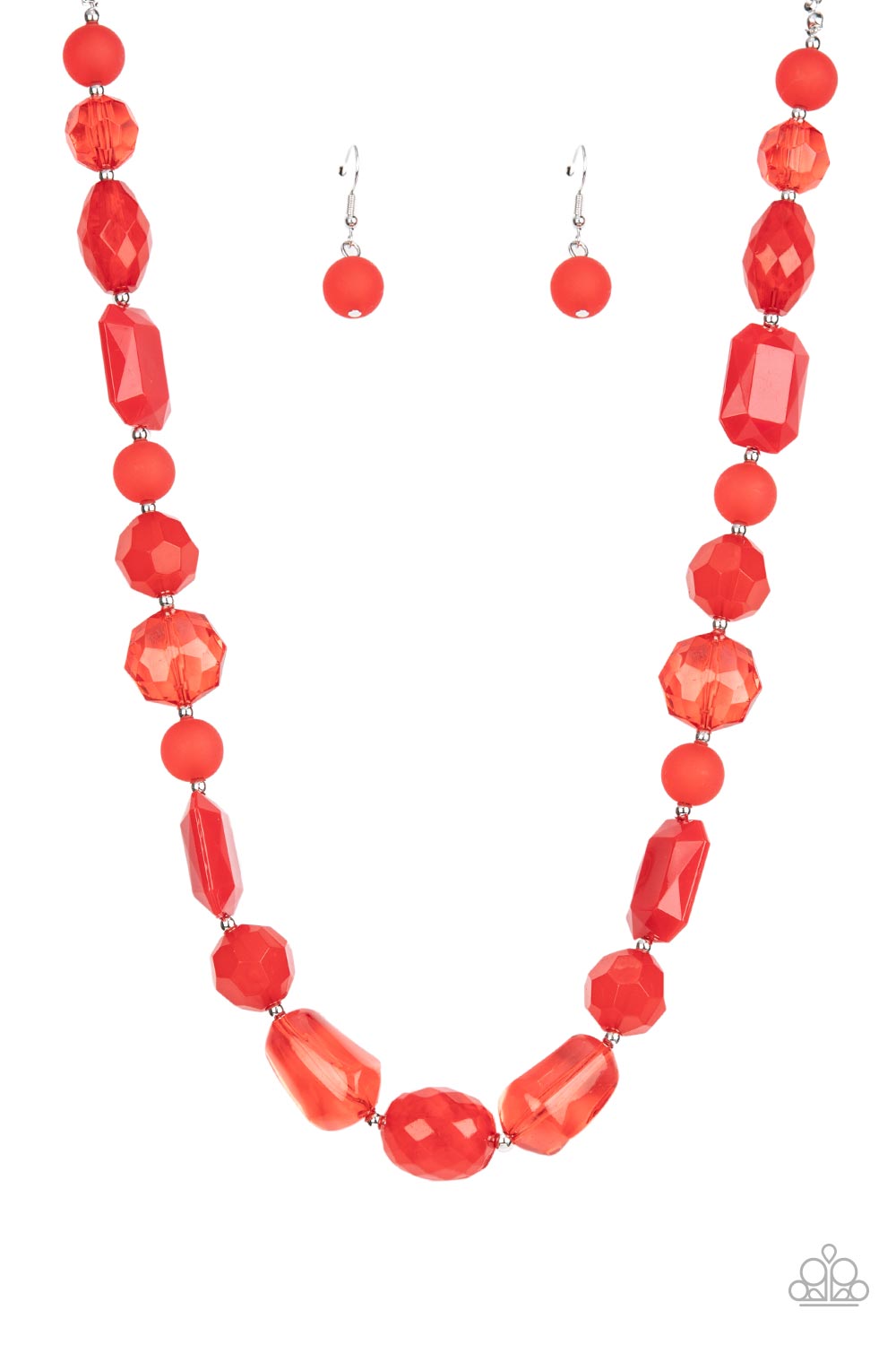 Paparazzi Accessories - Here Today, GONDOLA Tomorrow - Red necklace