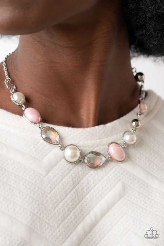 Paparazzi Accessories - Nautical Nirvana - Pink necklace