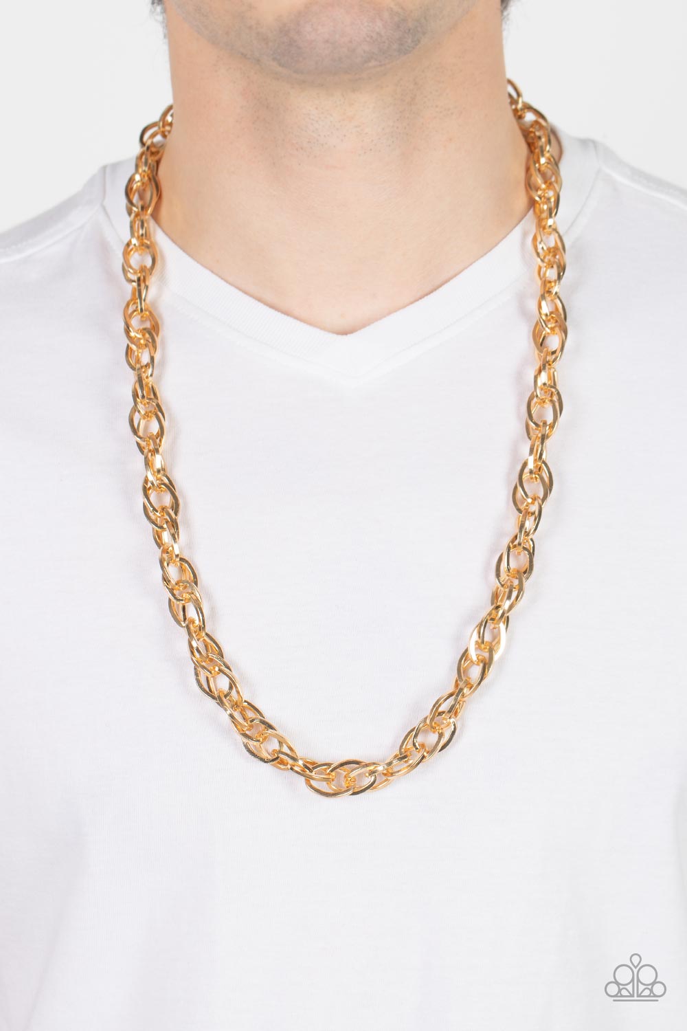Paparazzi Accessories - Custom Couture - Gold necklace