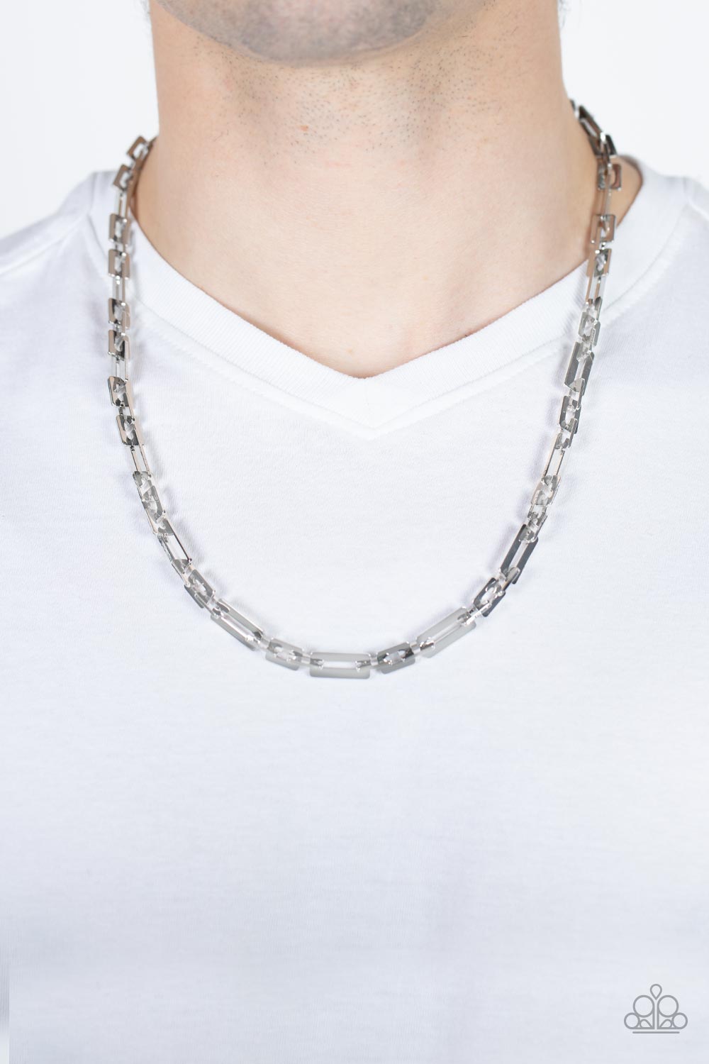 Paparazzi Accessories - Rocket Zone - Silver necklace