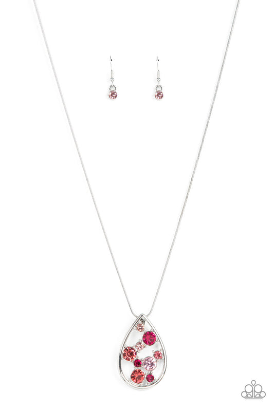 Paparazzi Accessories -Seasonal Sophistication - Pink necklace