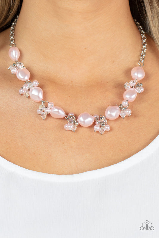 Paparazzi Accessories - Rolling with the BRUNCHES - Pink necklace