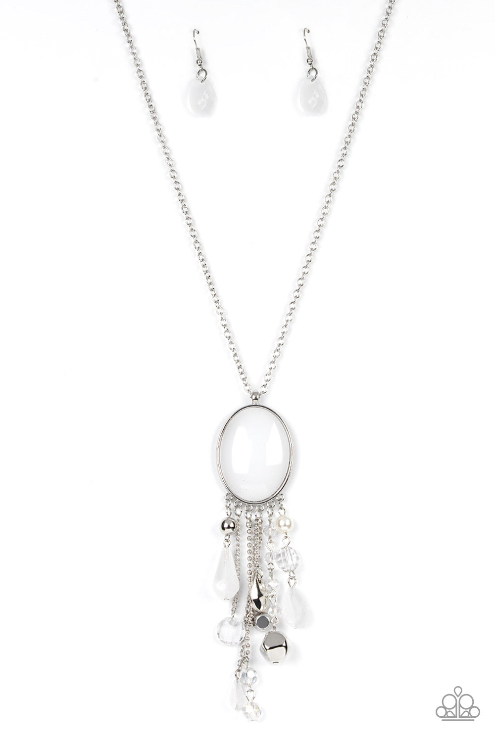 Paparazzi Accessories - Whimsical Wishes - White necklace