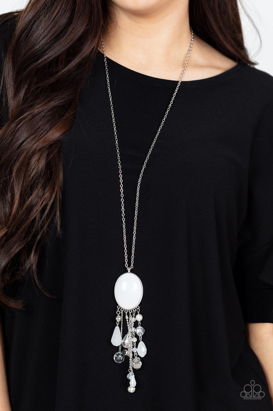 Paparazzi Accessories - Whimsical Wishes - White necklace