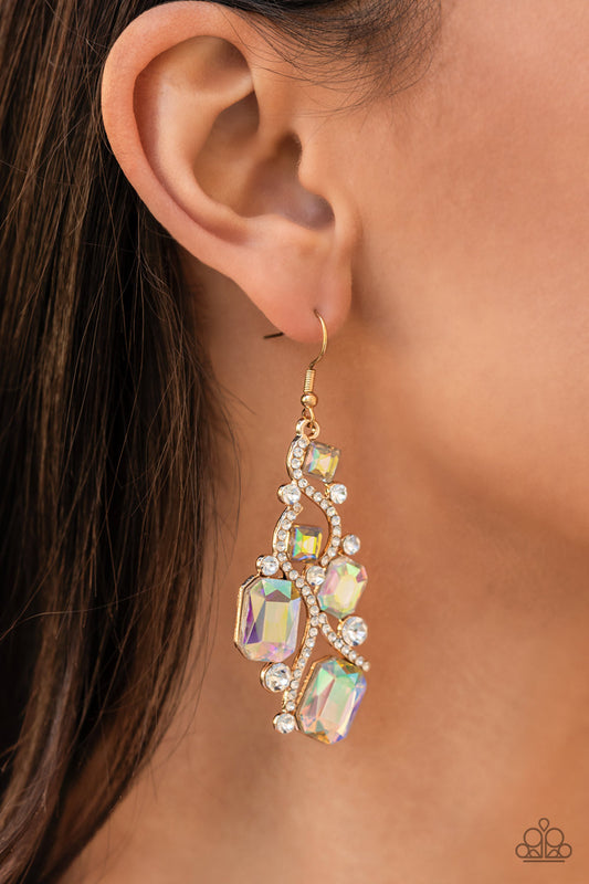 Paparazzi Accessories - Interstellar Illumination - Multi earrings