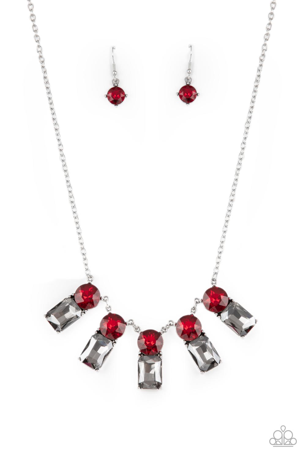 Paparazzi Accessories - Celestial Royal - Red necklace