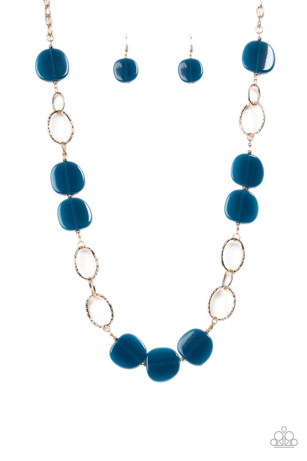 Paparazzi Accessories - Posh Promenade - Blue - Blue necklace