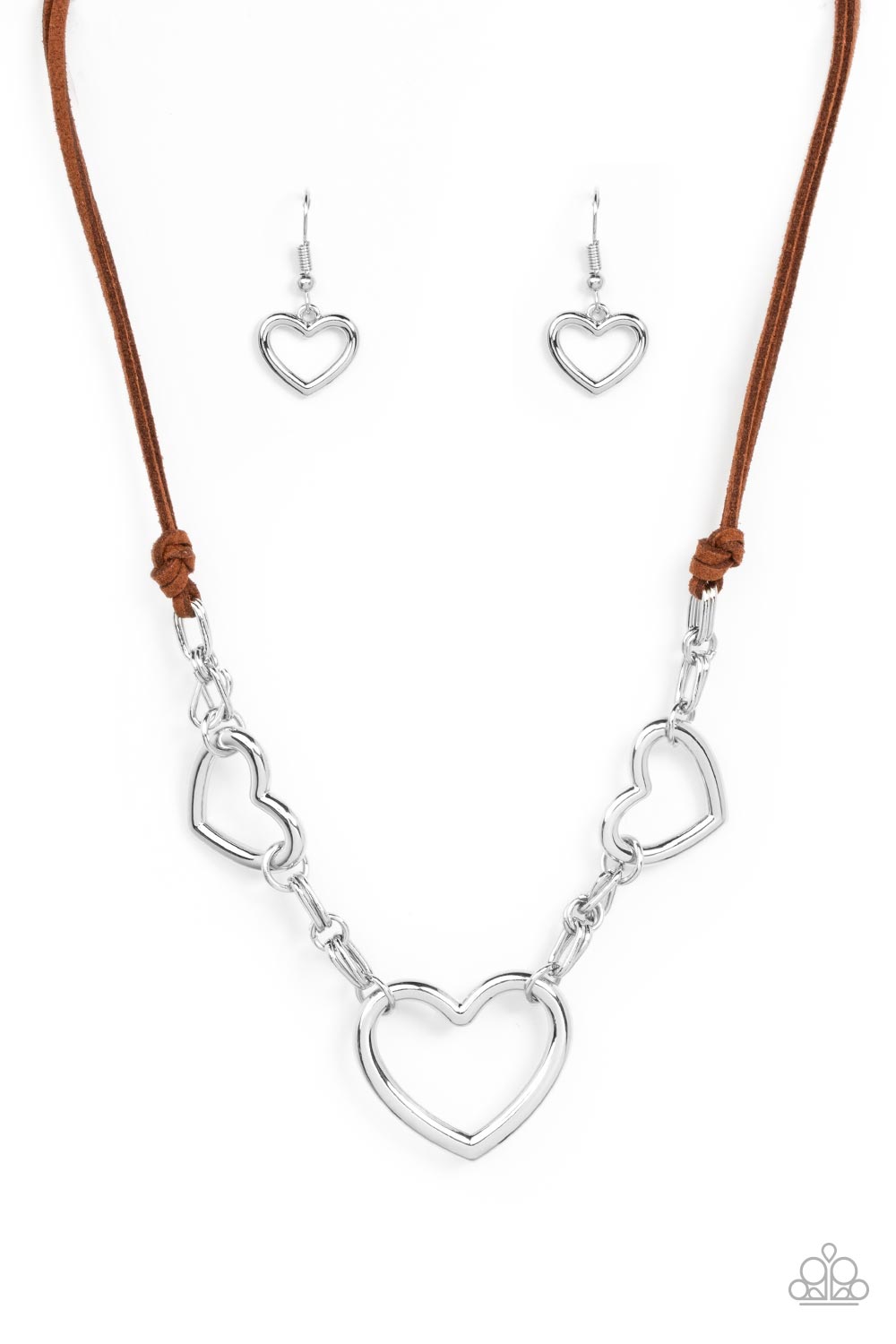 Paparazzi Accessories - Fashionable Flirt - Brown necklace