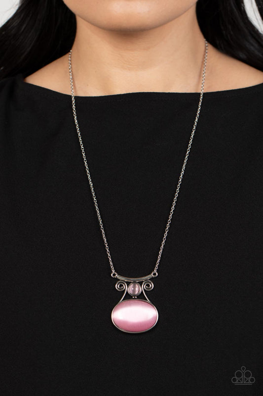 Paparazzi Accessories - One DAYDREAM At A Time - Pink necklace