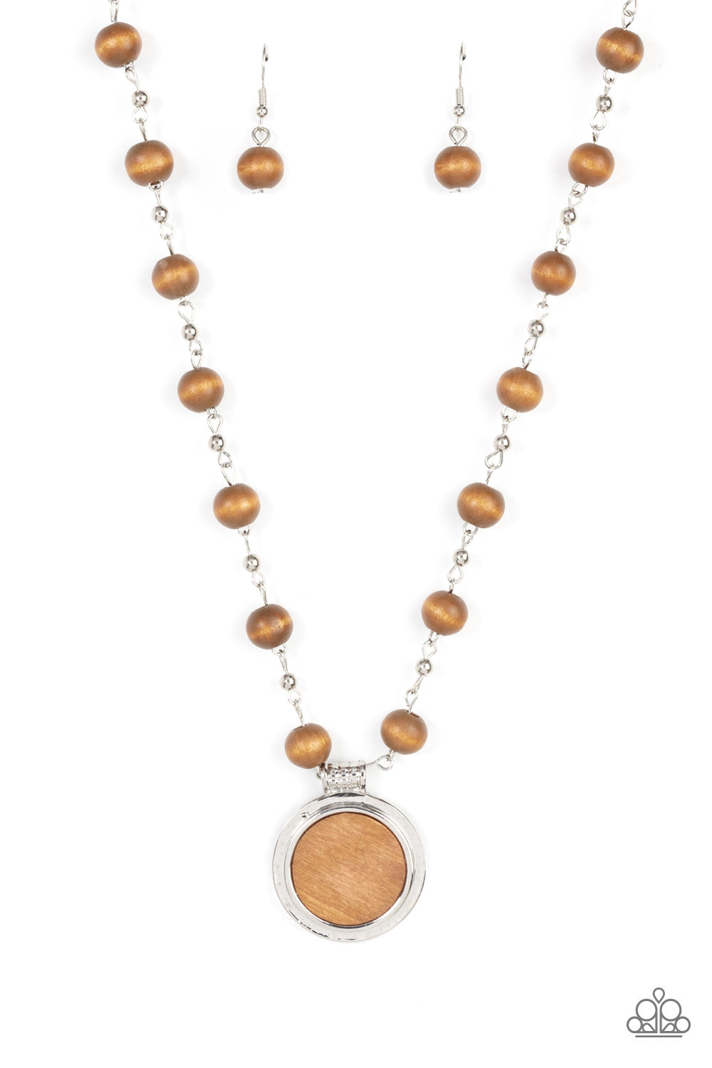 Paparazzi Accessories - Soulful Sunrise - Brown necklace