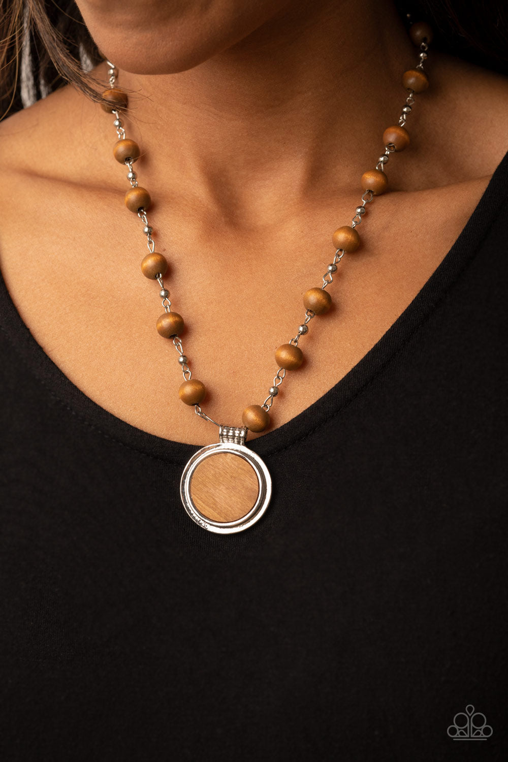Paparazzi Accessories - Soulful Sunrise - Brown necklace