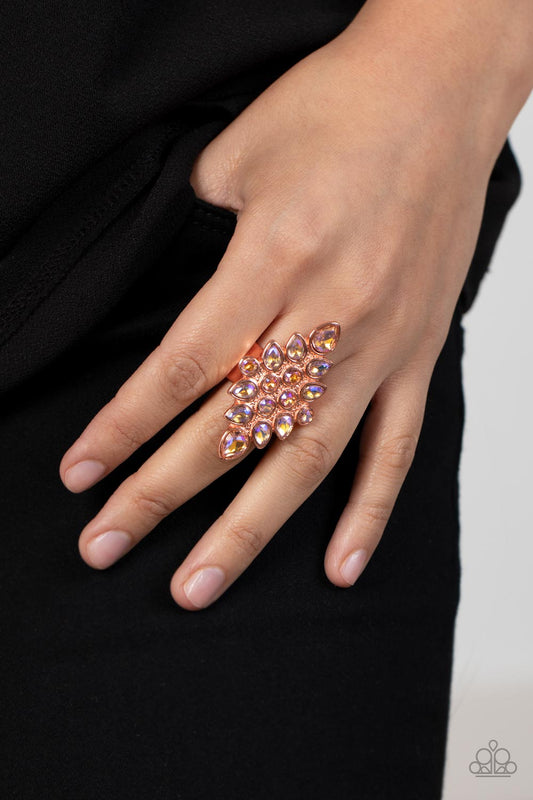 Paparazzi Accessories - Combustible Iridescence - Copper ring