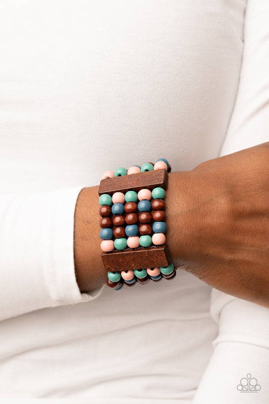 Paparazzi Accessories - Island Soul - Multi bracelet