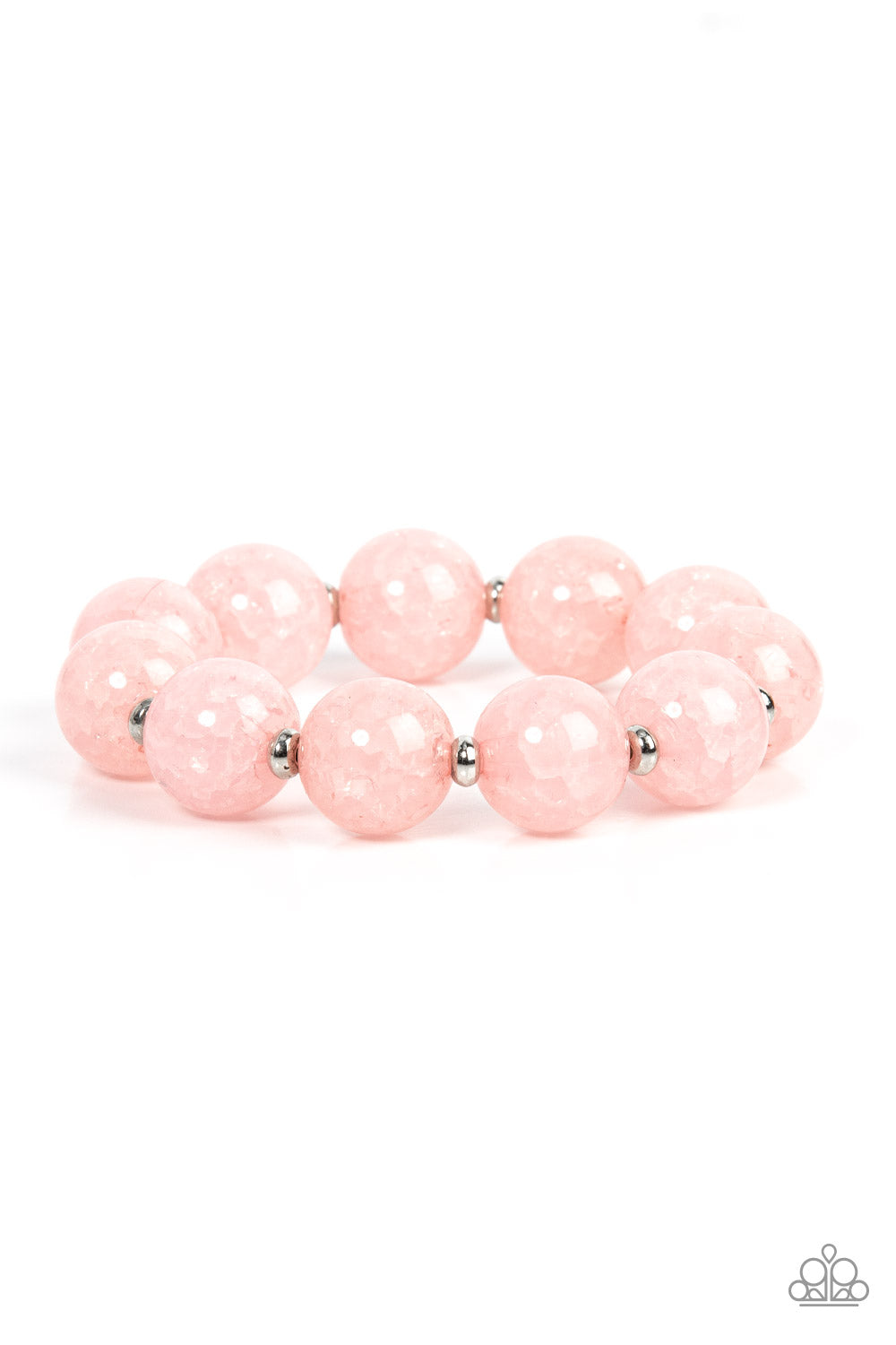 Paparazzi Accessories - Arctic Affluence - Pink bracelet
