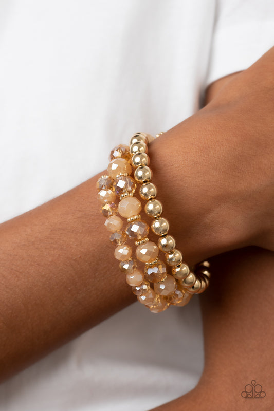 Paparazzi Accessories Gimme Gimme - Gold bracelet
