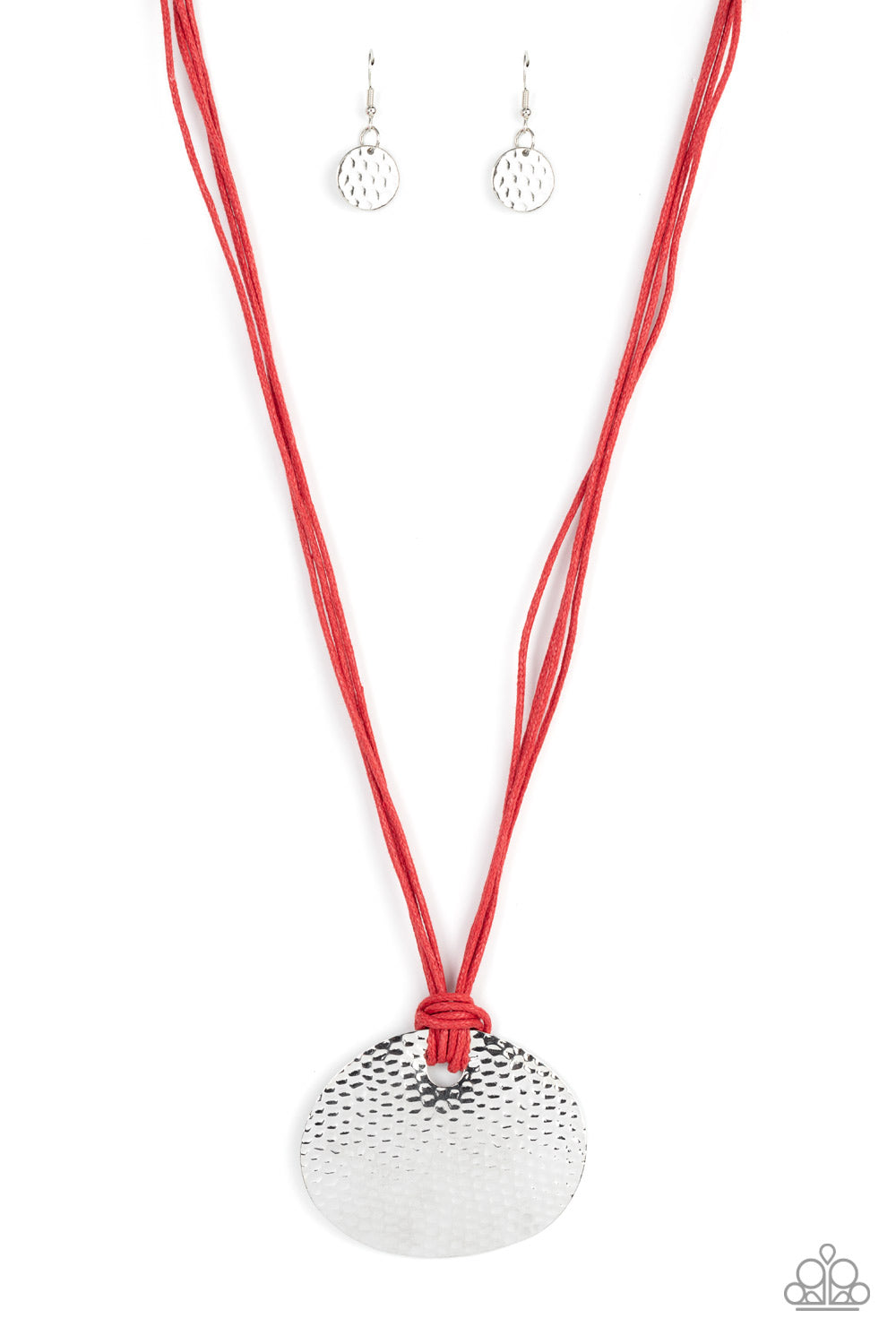 Paparazzi Accessories - Rural Reflex - Red necklace