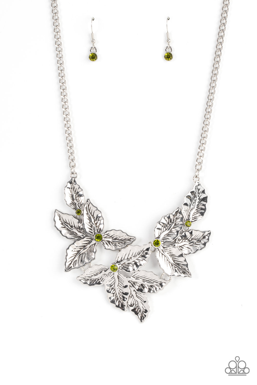 Paparazzi Accessories- Holly Heiress - Green necklace