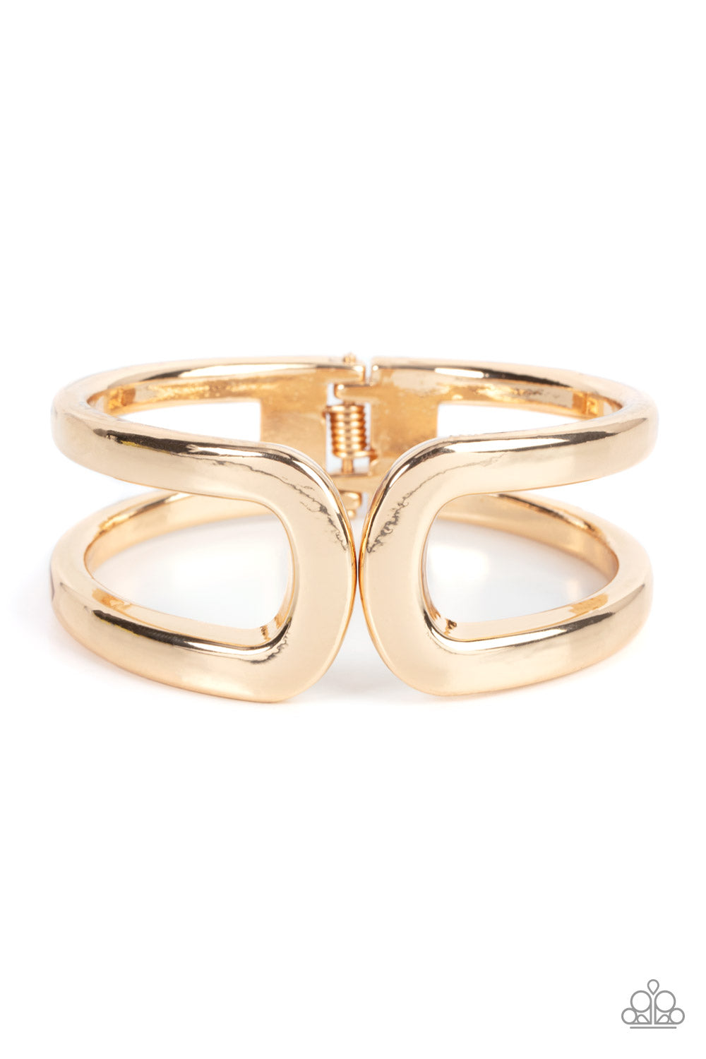 Paparazzi Accessories - Industrial Empress - Gold bracelet
