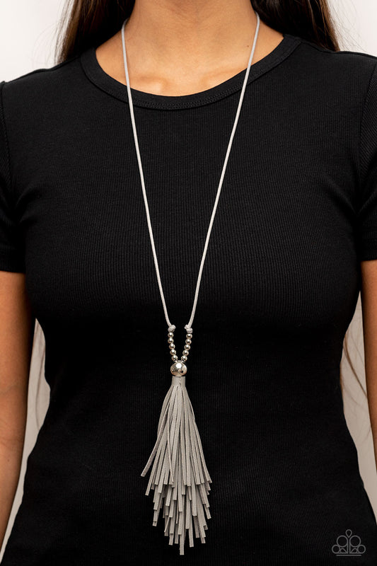 Paparazzi Accessories - A Clean Sweep - Silver necklace