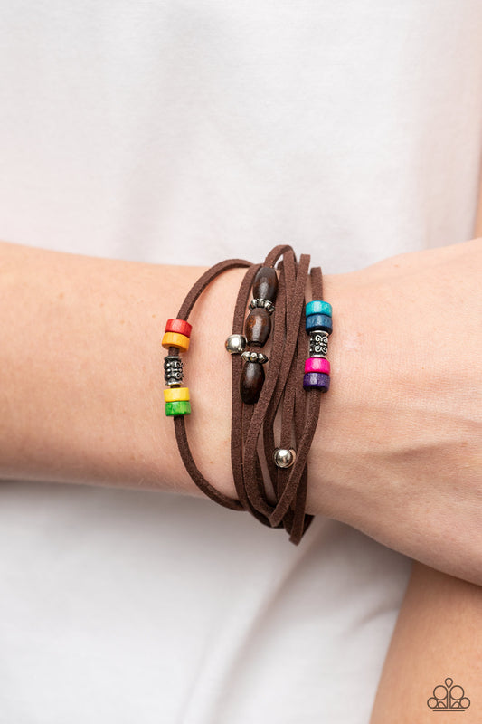 Paparazzi Accessories - Have a WANDER-ful Day - Multi bracelet
