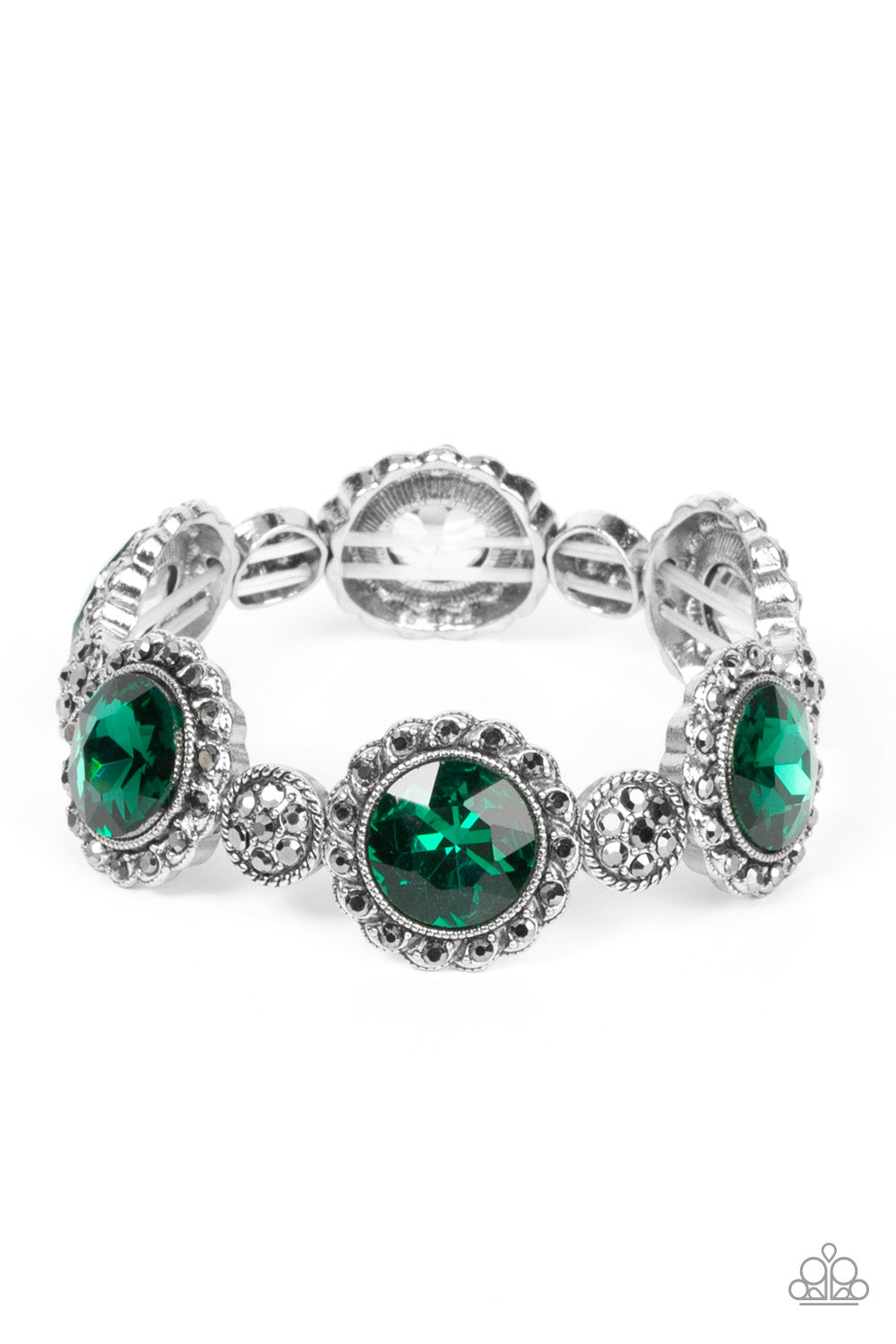 Paparazzi Accessories - Palace Property - Green Bracelet