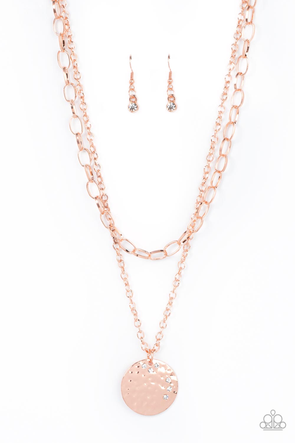 Paparazzi Accessories - Highlight of My Life - Copper necklace