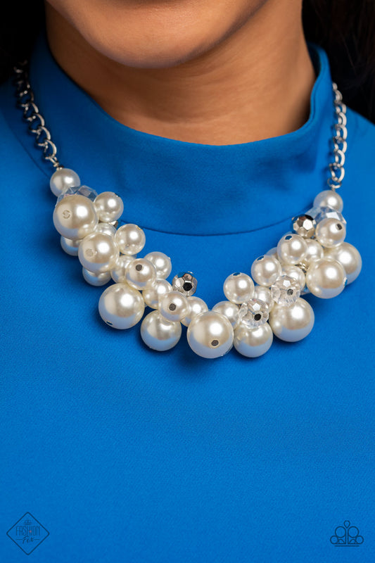 Paparazzi Accessories - Romantically Reminiscent - White necklace