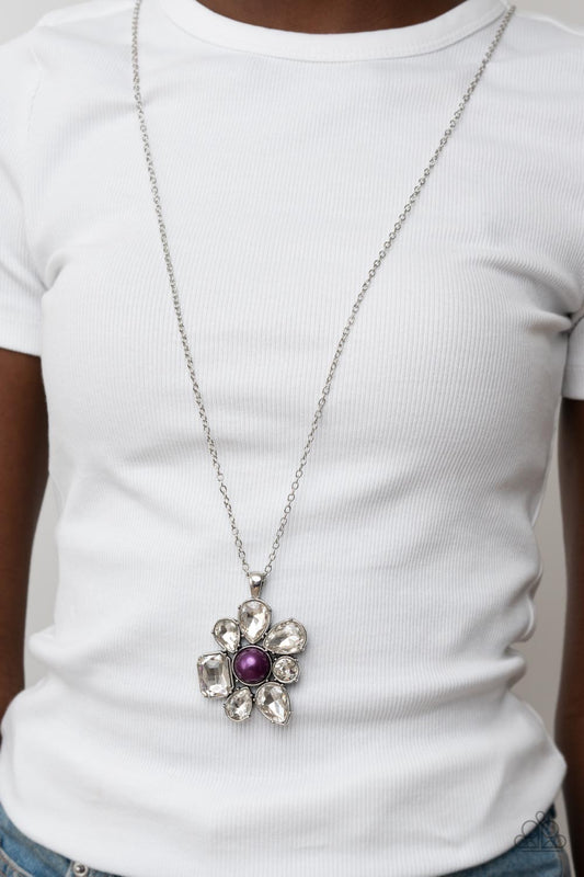 Paparazzi Accessories - BLOOM Shaka-Laka - Purple necklace