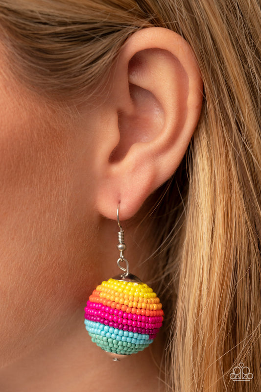 Paparazzi Accessories - Zest Fest - Multi earrings