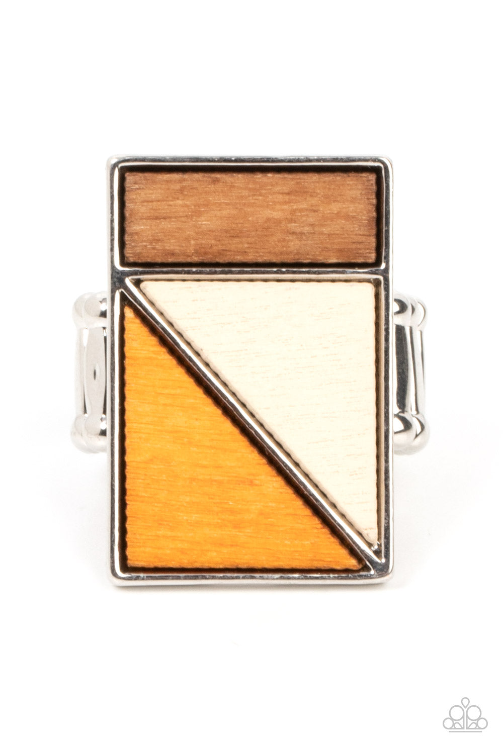 Paparazzi Accessories - Happily EVERGREEN After - Orange ring