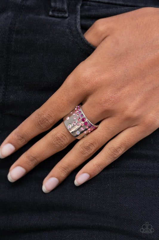 Paparazzi Accessories - Sizzling Sultry - Pink ring