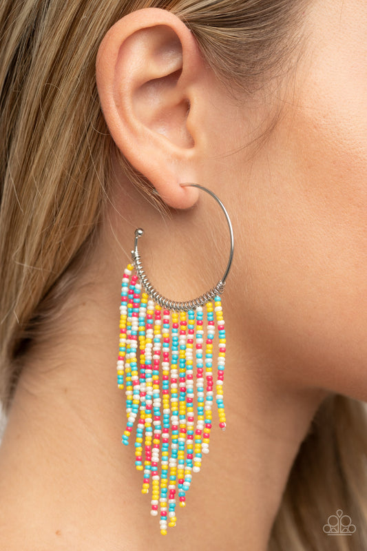 Paparazzi Accessories -Saguaro Breeze - Multi earrings